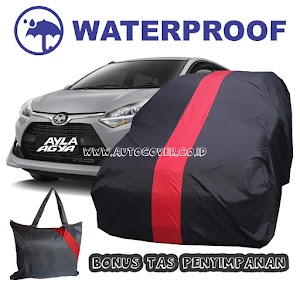 Cover Mobil Outdoor Ayla Corak Merah Cover Mobil Outdoor Ayla Corak Merah