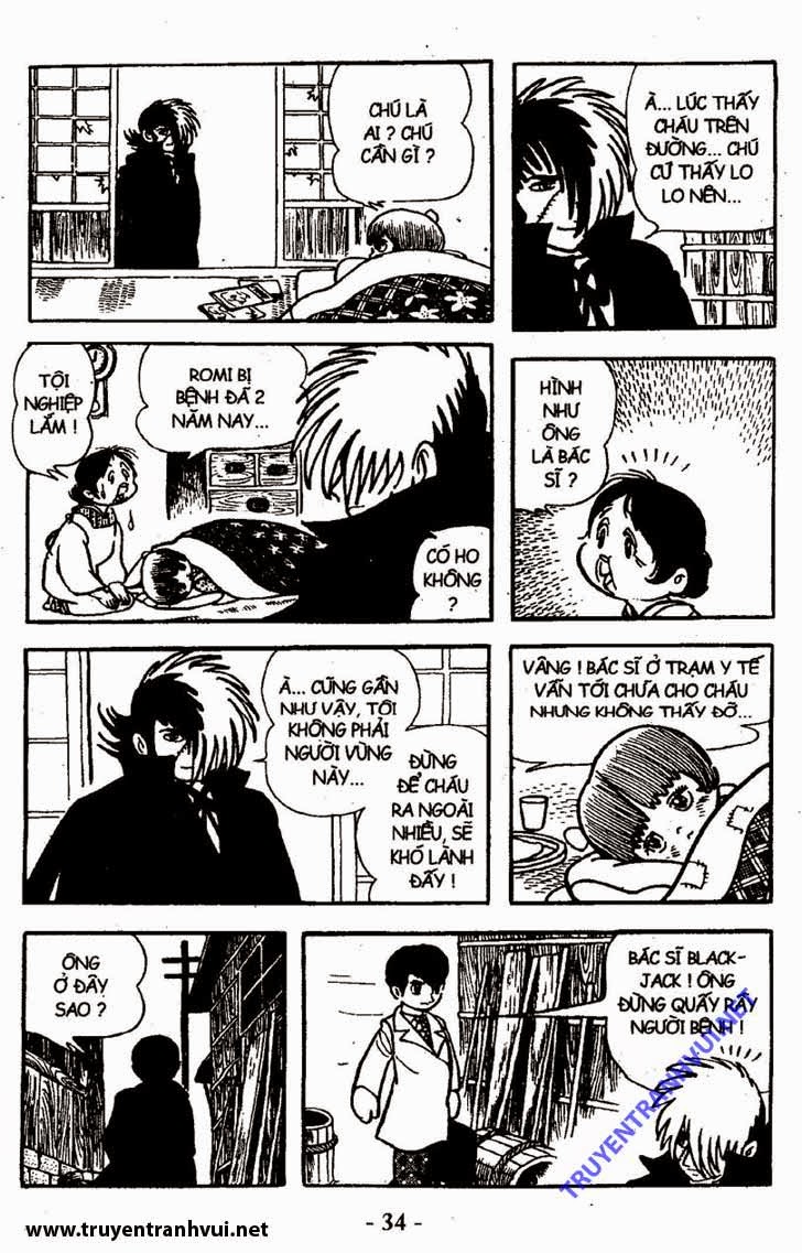 Black Jack (Bác Sĩ Quái Dị) chap 121: Hai bé Pinoko  