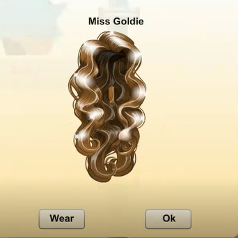 Miss goldie hair msp
