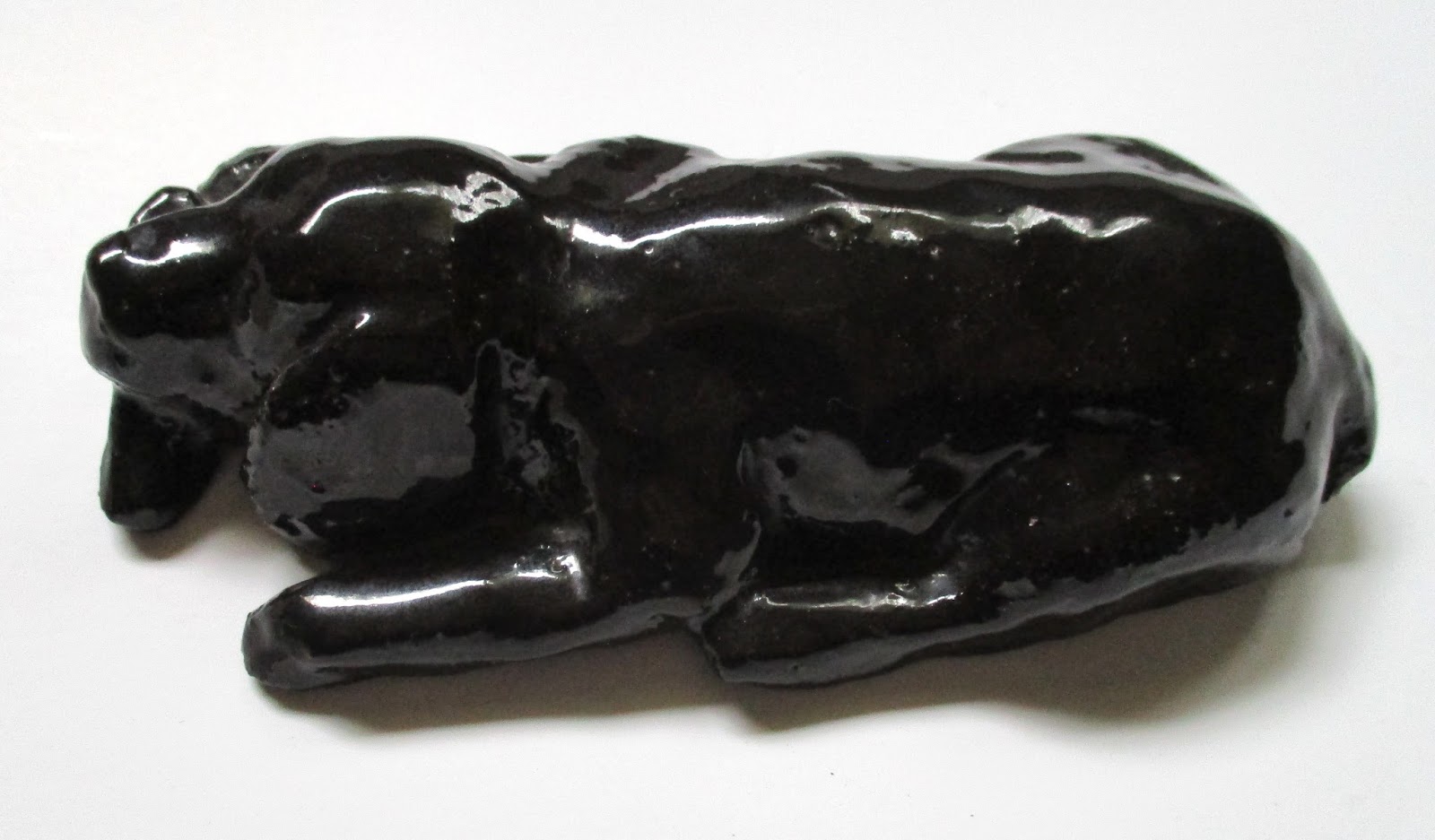 Sewer Tile Sewer Pipe Pottery Antique American Folk Art Sculpture by