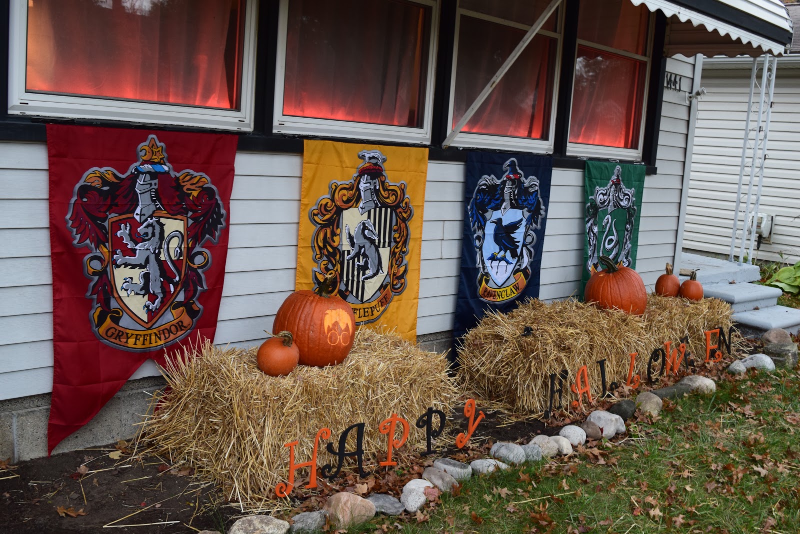 Harry Potter Halloween Yard