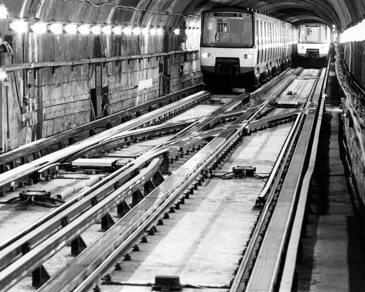 montréal metro, circa 1967
