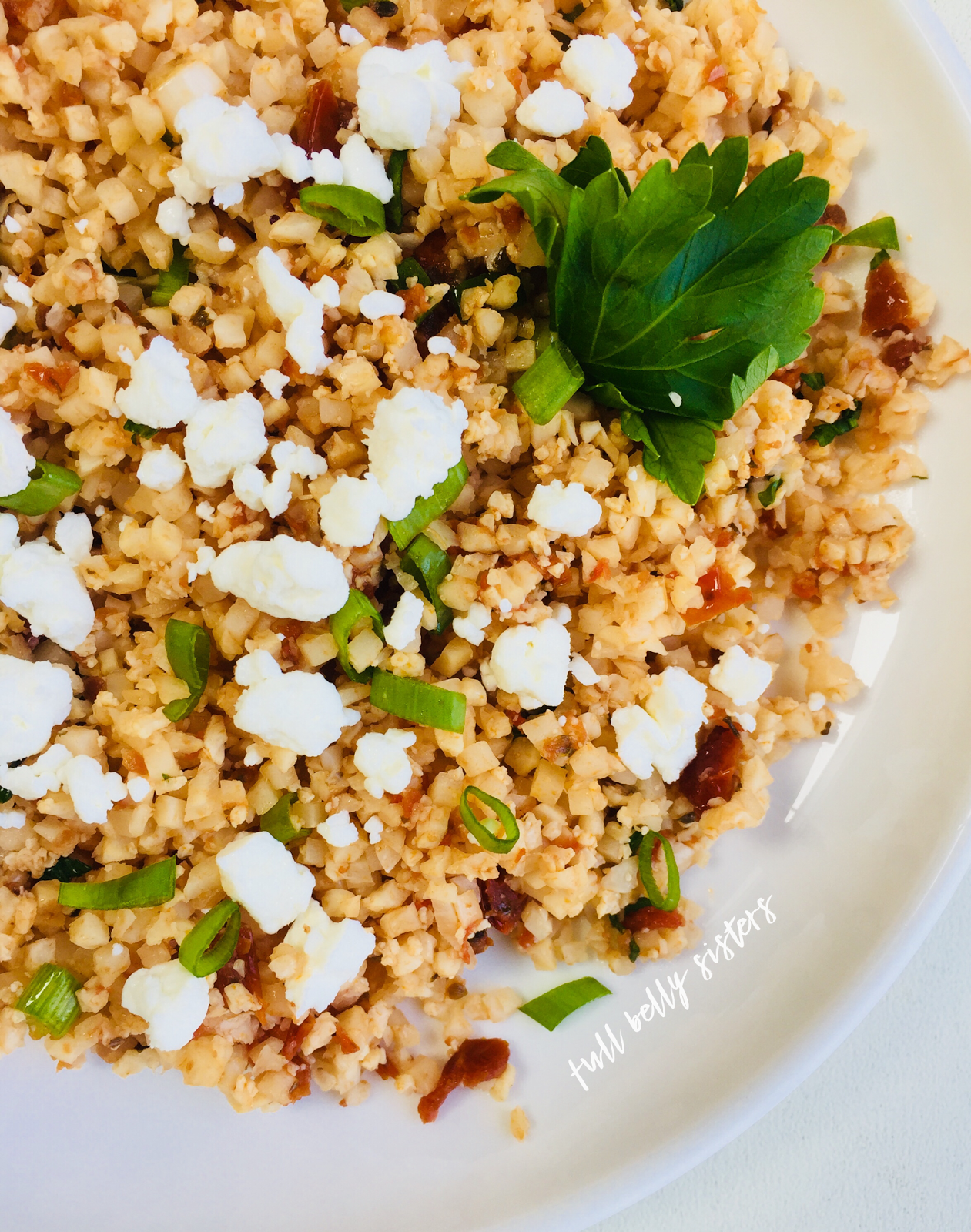 5Minute Mediterranean Cauliflower Rice
