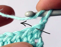 How to chain 1 and hdc in first stitch
