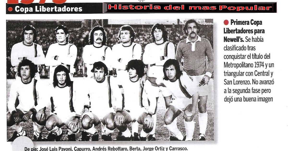 Historia del mas Popular Copa Libertadores 1975.