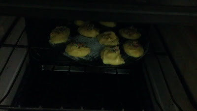 galletas en el horno