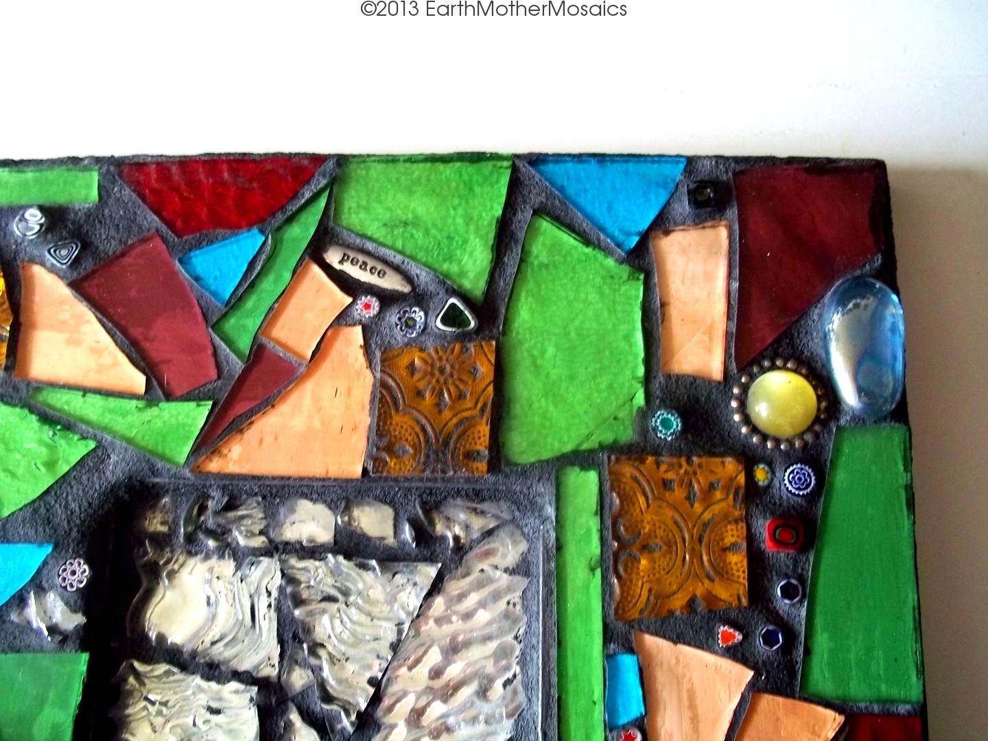 Art By Earth Mother Mosaics Last Day for the 50/50 Mosaic Wall Art
