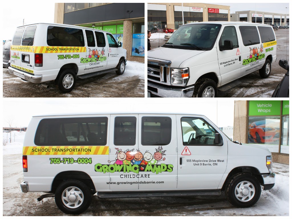 School Vehicle Wrap Eminent Custom Graphics inc.