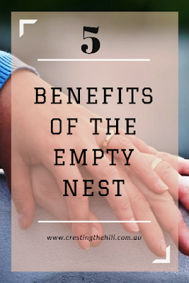 5 benefits of the empty nest - it's not all doom and gloom