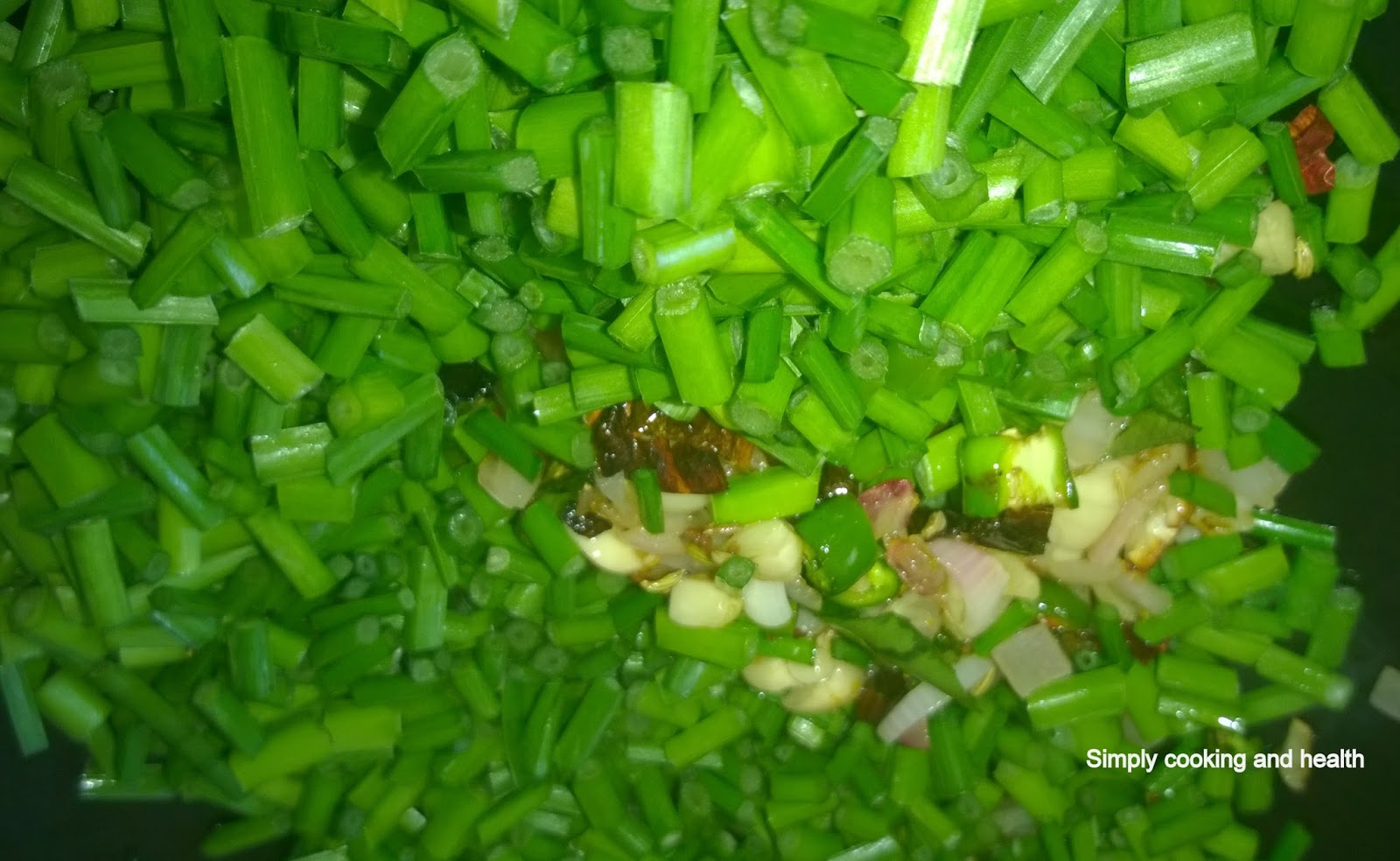Simply Cooking And Health Onion Flower Stalk Stir fry With Carrot And simply-cooking-and-health-onion-flower-stalk-stir-fry-with-carrot-and