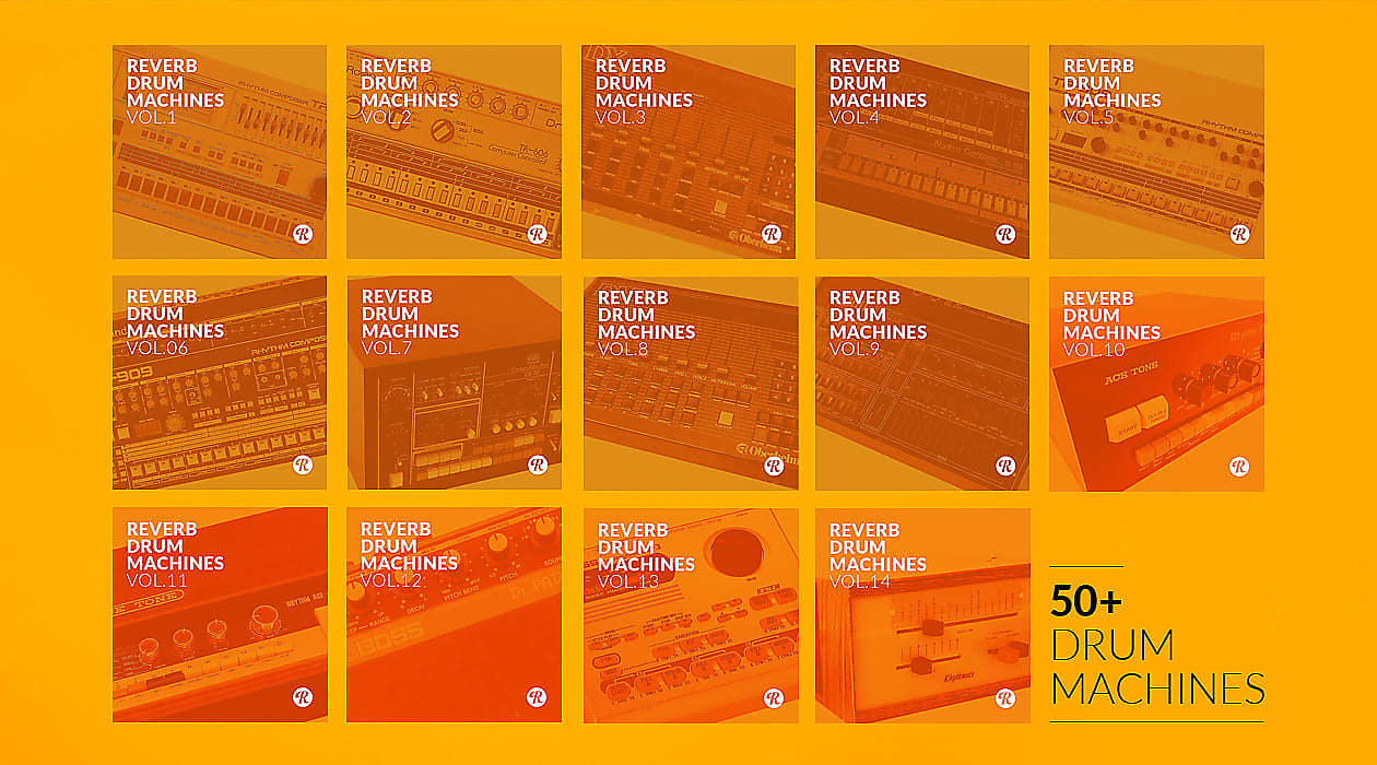 MATRIXSYNTH Reverb Drum Machines The Complete Collection Sample Pack