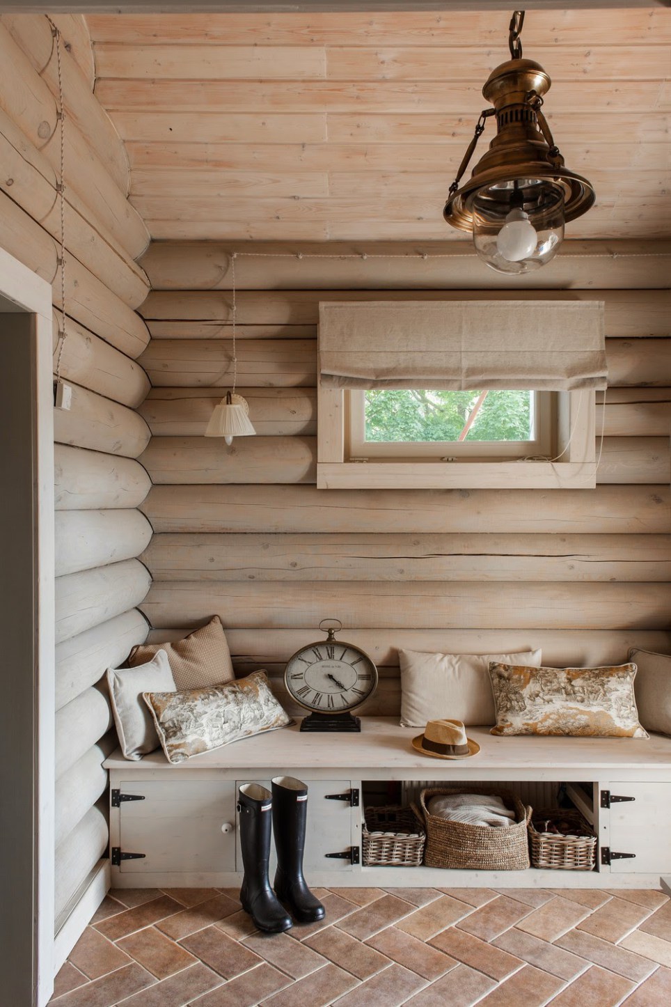 decordemon: An elegant log cabin by ID Interior