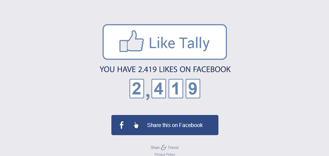 تعرف على عدد الإعجابات التي قمت بها منذ إنضمامك إلى فيسبوك إلى الآن !