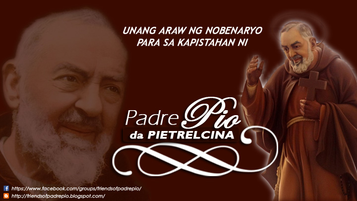 Panalangin Kay Padre Pio Tagalog