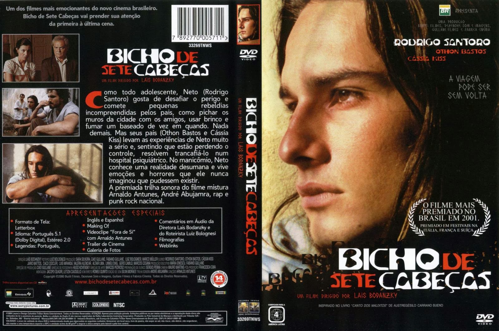 A Tela da Reflexão Filme reflexivo O bicho de sete cabeça