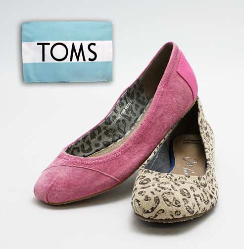 toms ballerina flats