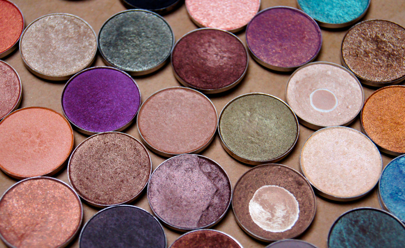 MAC Individual & Single Eyeshadows, Swatches