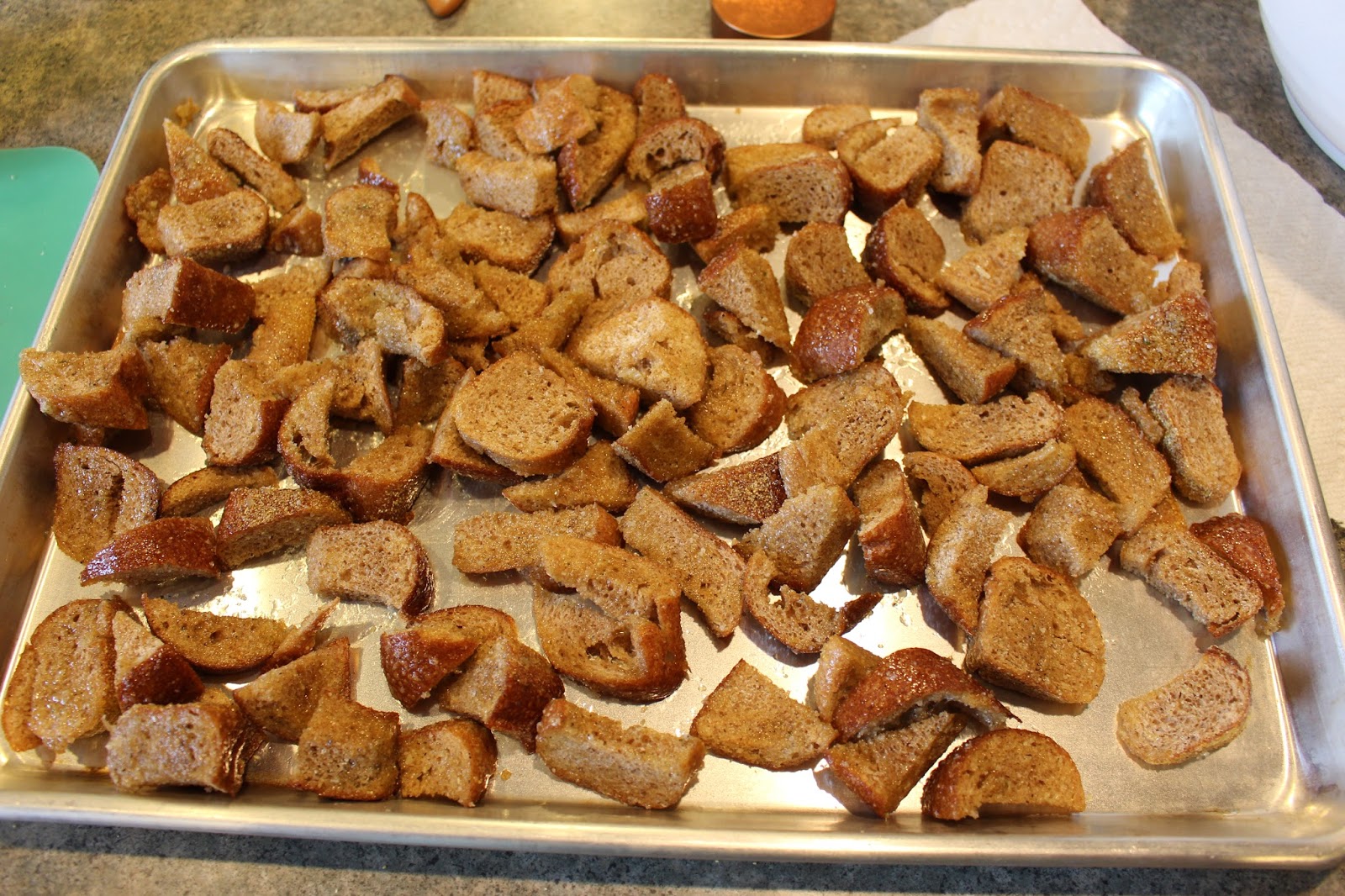 Snappily Ever After Stale Bread? Consider Croutons!