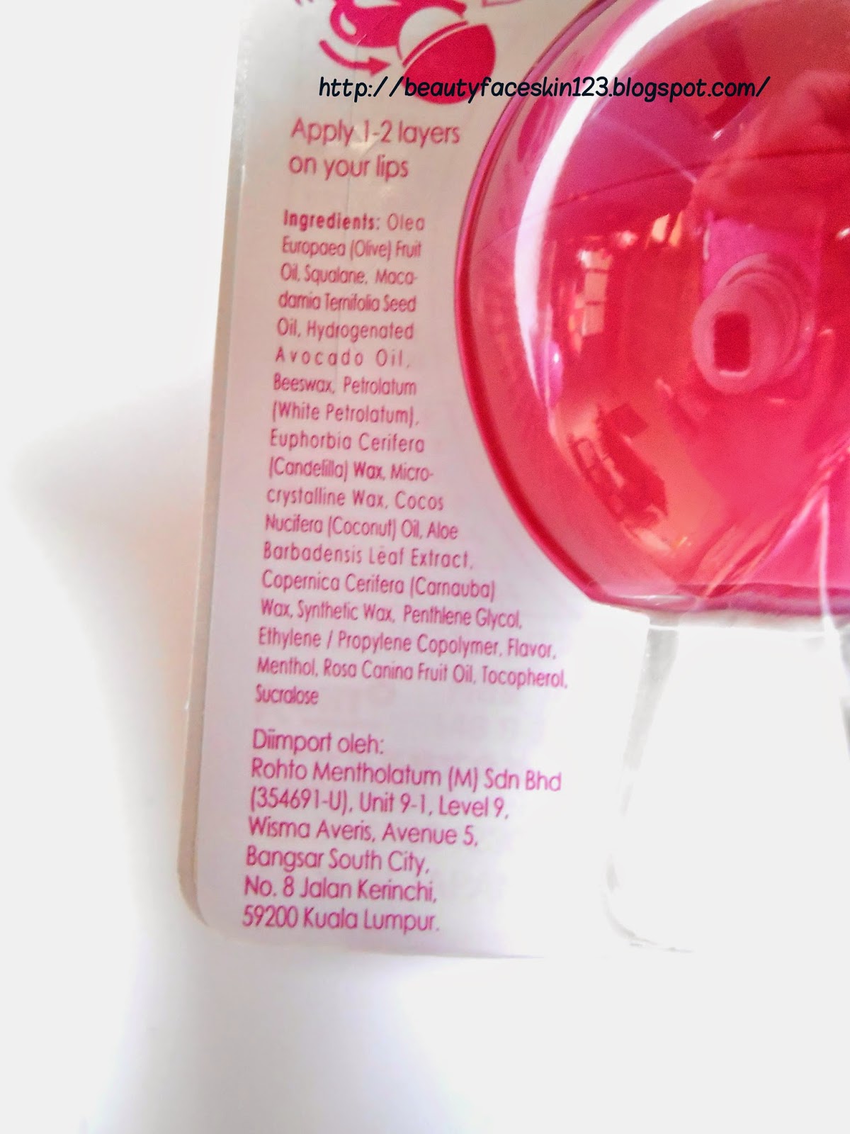 MENTHOLATUM CHU LIP- LIP BALM FROM JAPAN MENTHOLATUM CHU LIP- LIP BALM FROM JAPAN