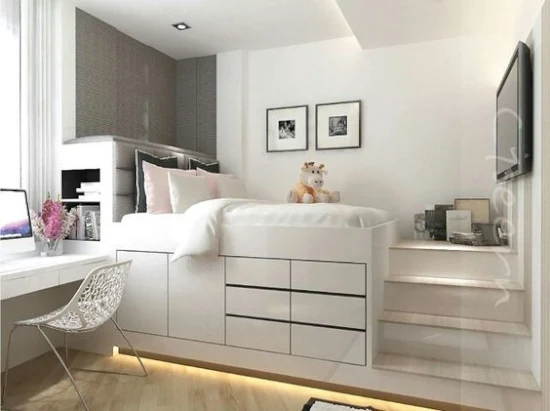 kamar tidur unik dengan split level inspirasi kamar tidur unik dengan split level