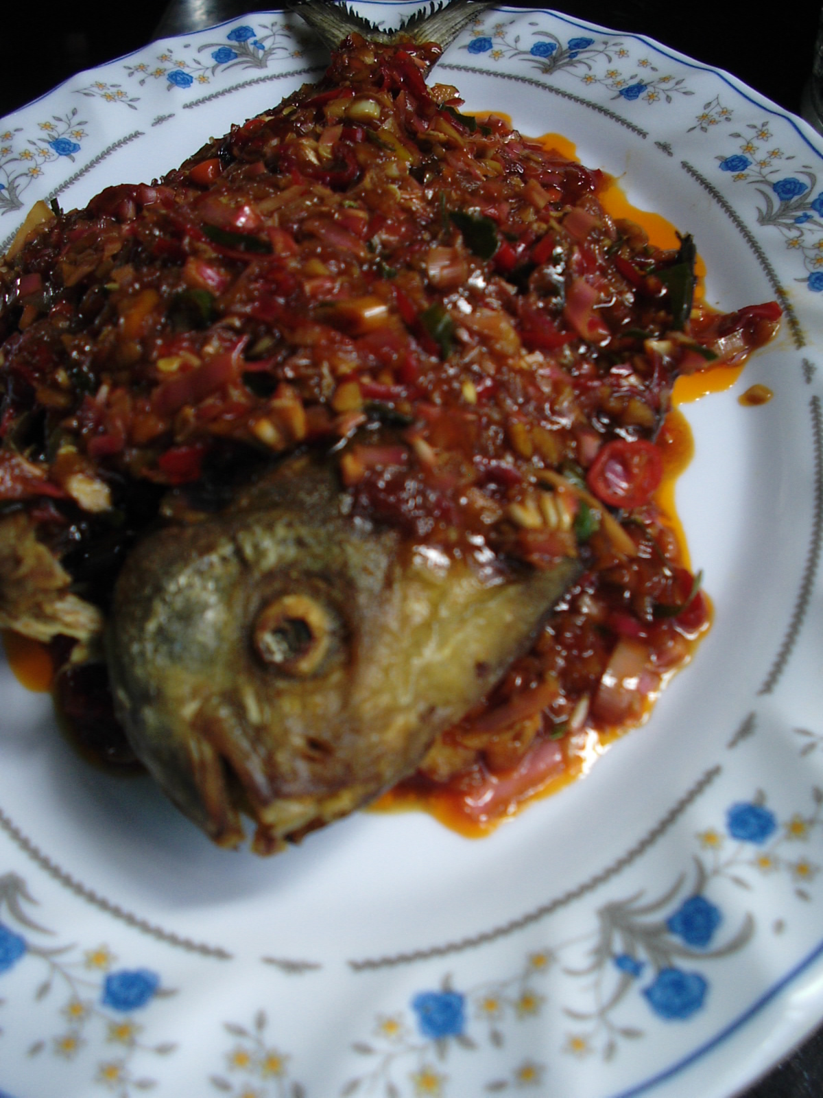 Resepi Bawal 3 Rasa  Ikan Siakap 3 Rasa Ala Thai Sedap Buat Orang Lapo