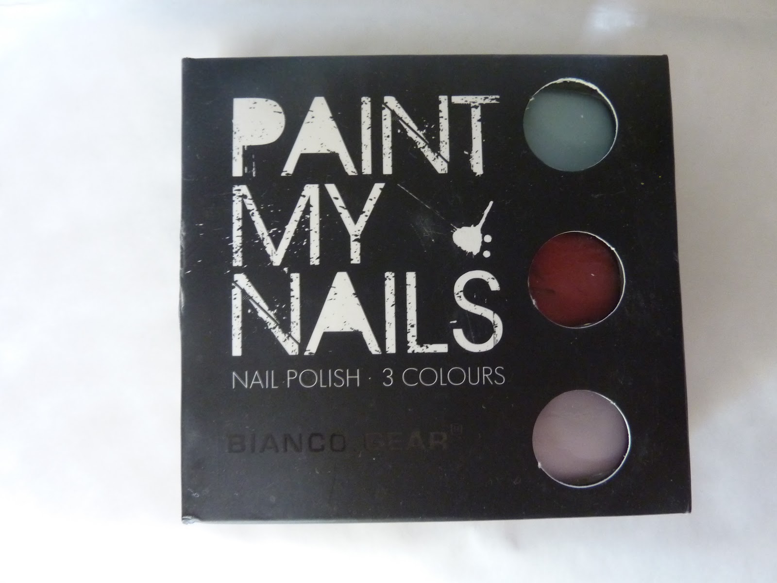 Negle Nymfer En blog om Bianco Wear - Paint Nails x 3