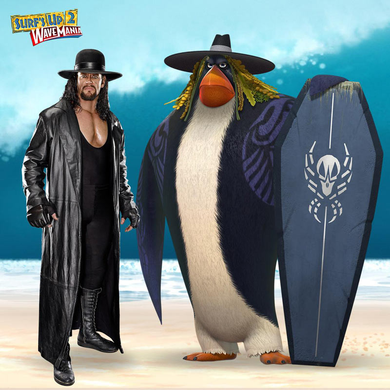 Idle Hands WWE Superstars In Surfs Up 2 Wavemania