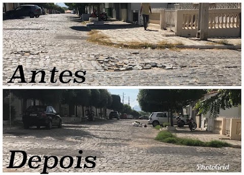 Pleito atendido: Realizada a manutenção da Rua Capitão Crizanto no Bairro Santo Antônio