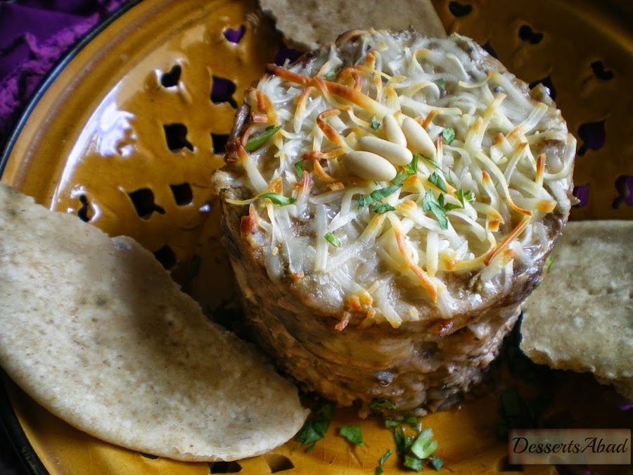 Almodrote de berenjenas