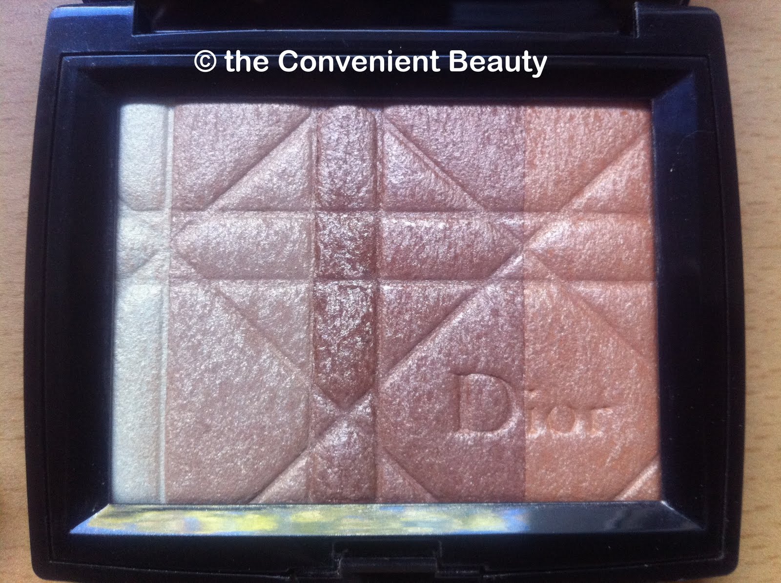 The Convenient Beauty: Review: Highlighter - Dior Shimmer Star Amber ...