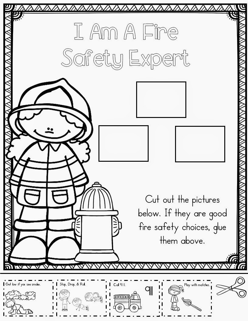 Free Fire Safety Printables