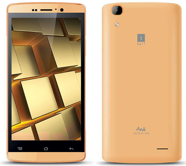 iBall Andi 5.5H Weber 4G and Andi 5Q Gold 4G Announced