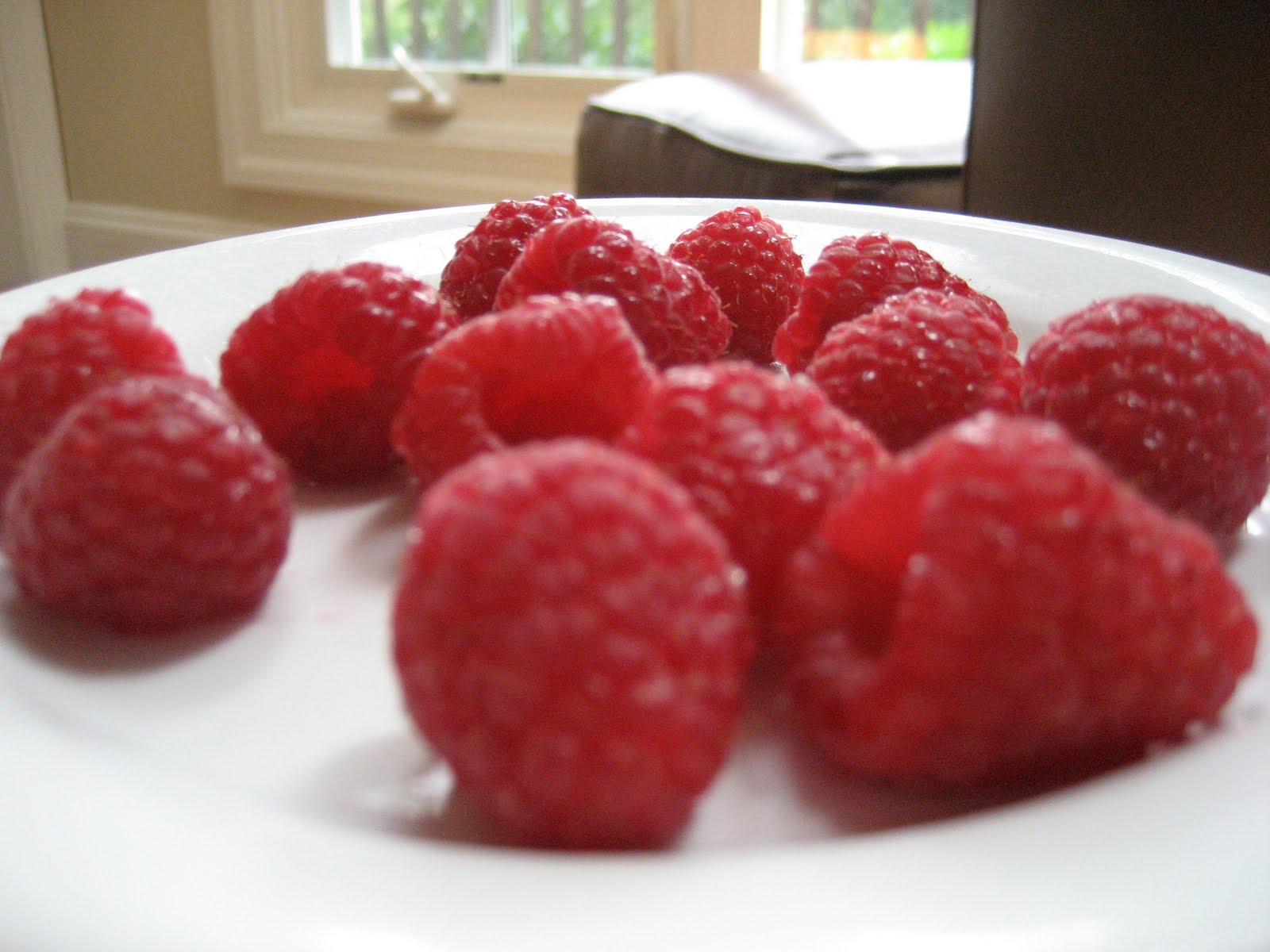 Along Crum Creek Raspberries...a Sense of Taste