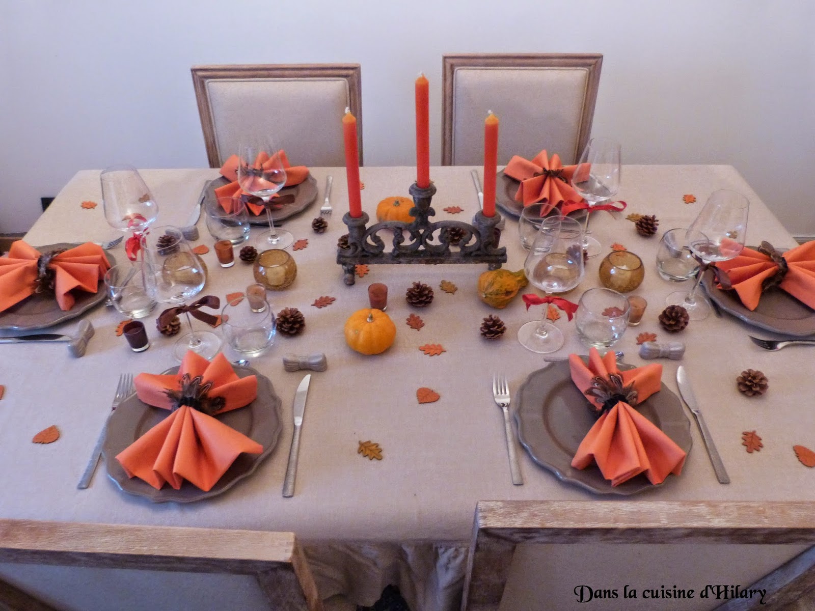 20 Serviettes En Papier Automne Citrouille Thanksgiving - 33x33 Cm - Décoration Table Fêtes D'Automne