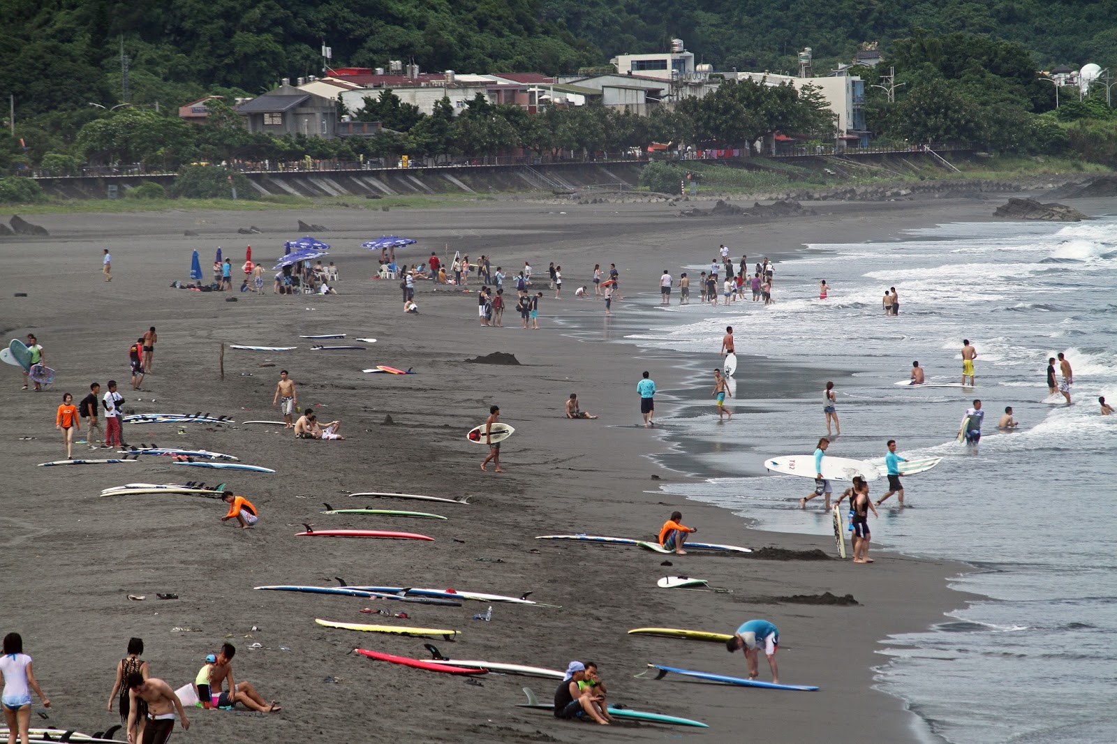 Taiwan Strand : Taiwan strand fotografering för bildbyråer. Bild av ...