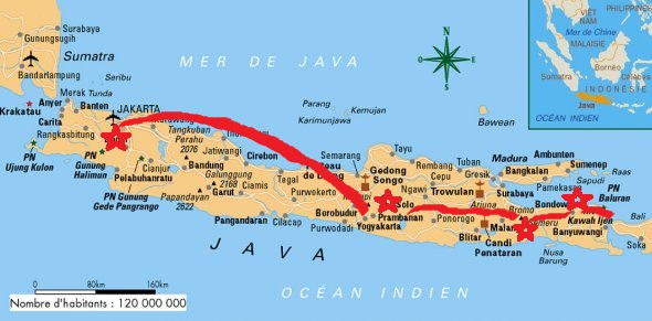 Ju & Nicoco : operation blogtrotters: Découverte de l'île de Java