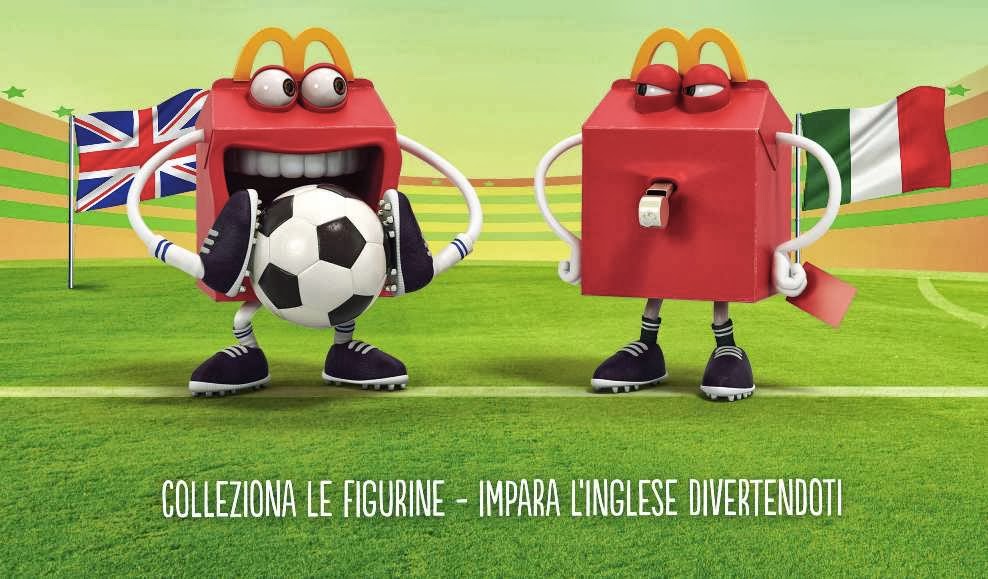 Mcdonald S Scende In Campo Per I Mondiali Insieme A De Agostini Con L Album Di Figurine Happy English Sport Business Management