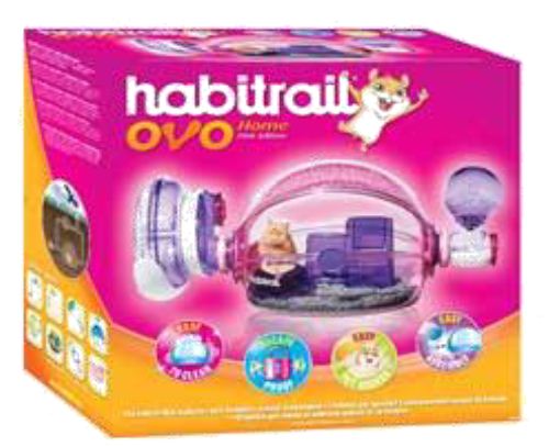 Habitrail OVO Studio, Kleine Huisdieren Habitat, Hamster Accessoires, Beperkte Editie, Avontuur Pack, S, Meerkleurig
