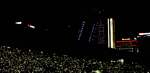 한국가수 역대 최대 규모라는 미국 콘서트 사진.jpg | 인스티즈