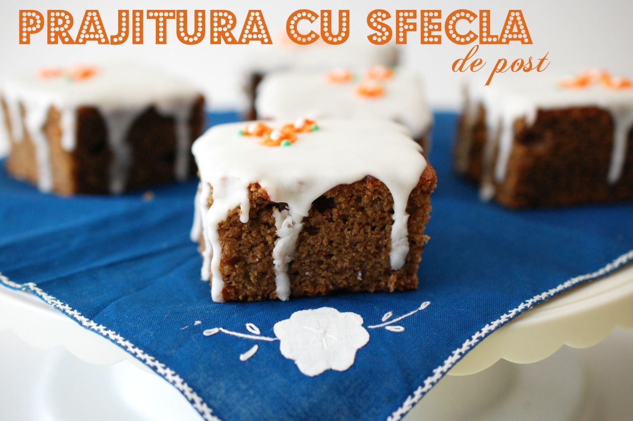 Prajitura cu sfecla (de post)