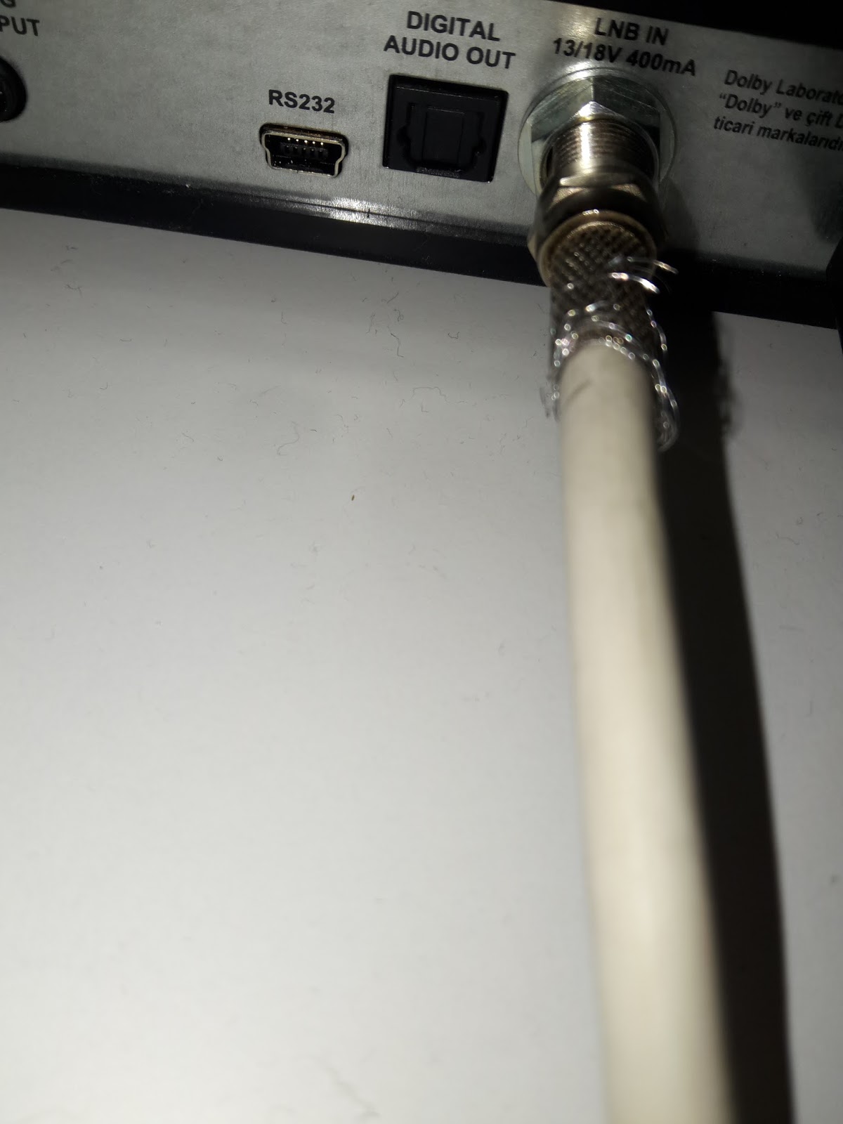 Televizyon sinyal yok