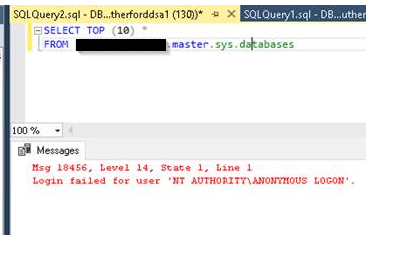 Rutherford's SQL Blog: Windows 10, Credential Guard and Linked Servers