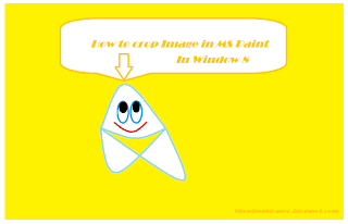 How to Crop Image In Ms Paint Window 8 