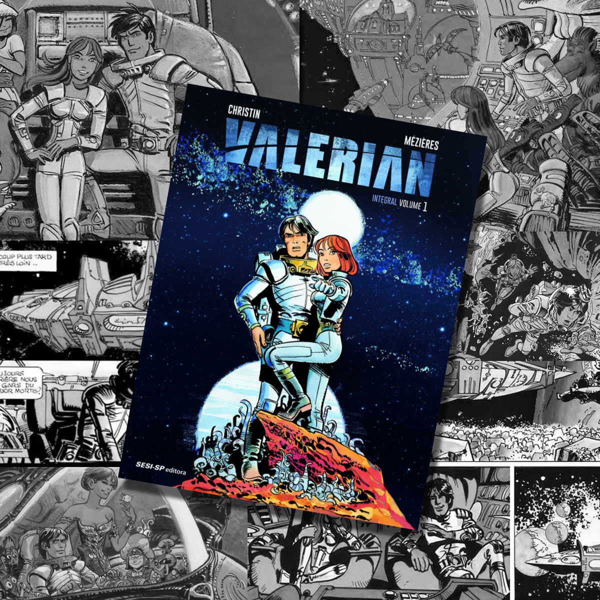 Valerian Pierre Christin e JeanClaude Mésières Conjunto da Obra
