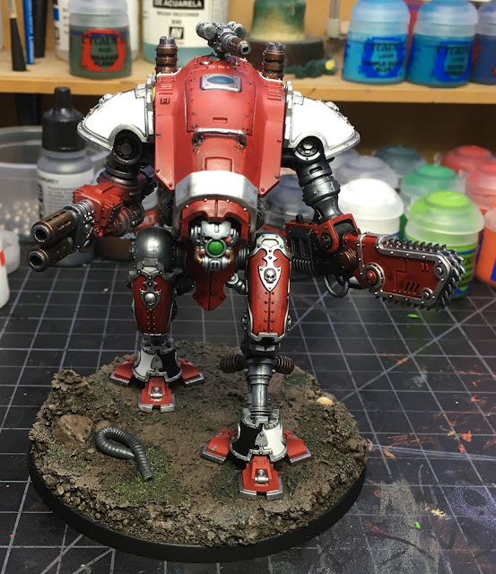 Imperial Knight Armiger Warglaive WIP