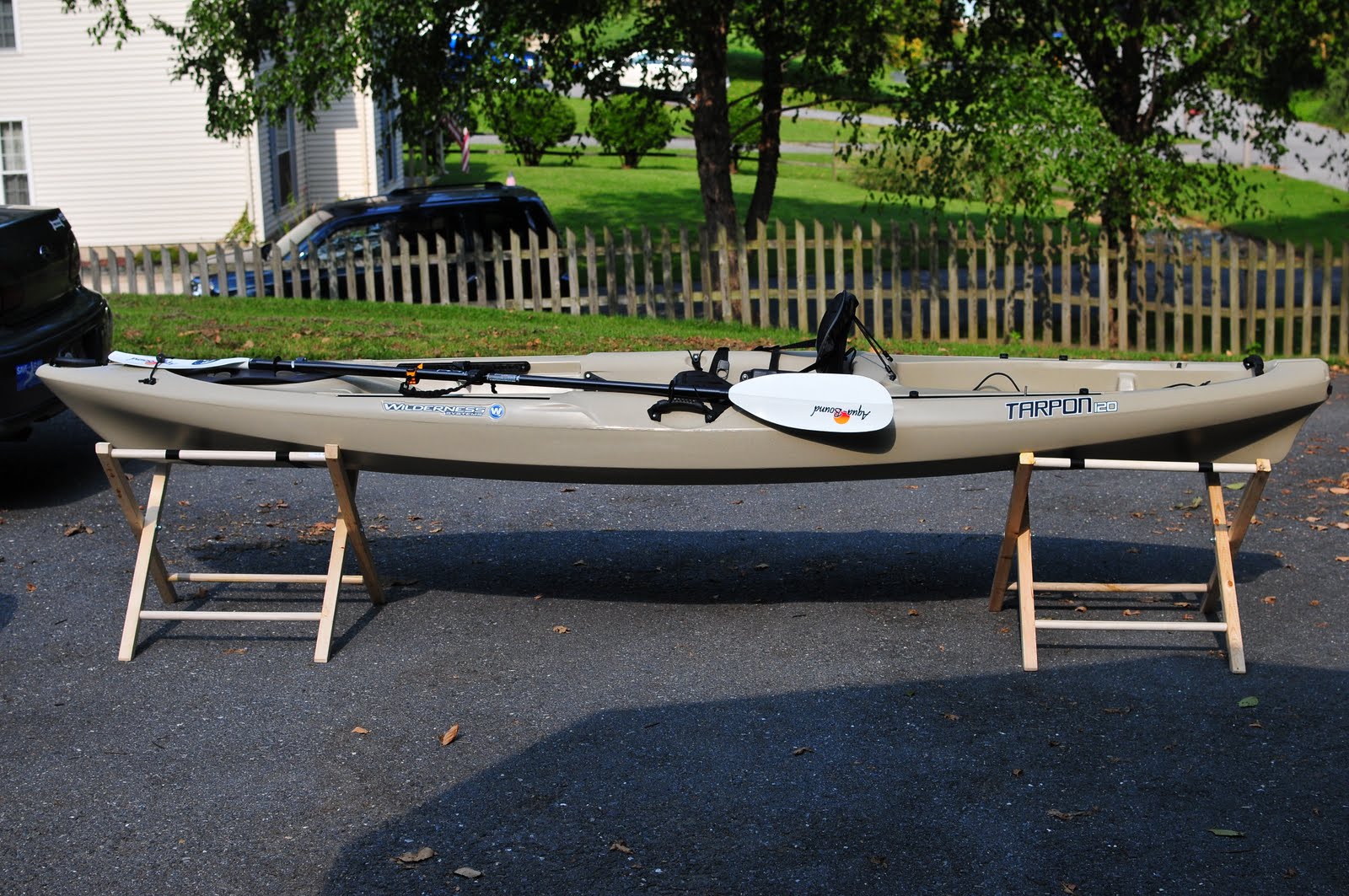Kayak Crabbing the Chesapeake Bay Homemade Kayak Stand