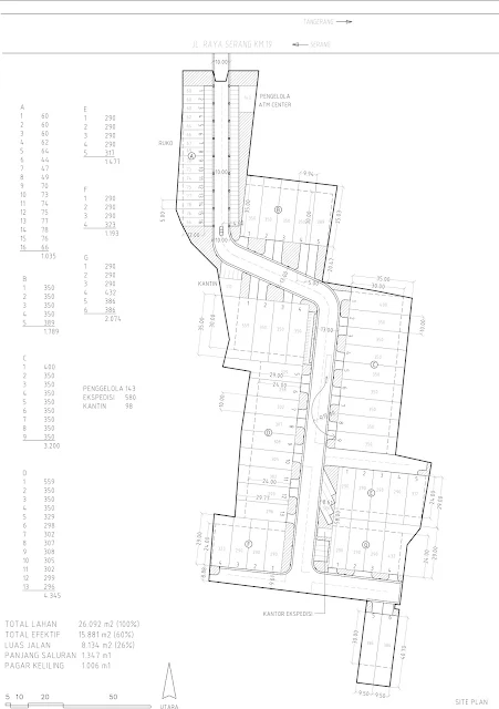 Site Plan Pergudangan