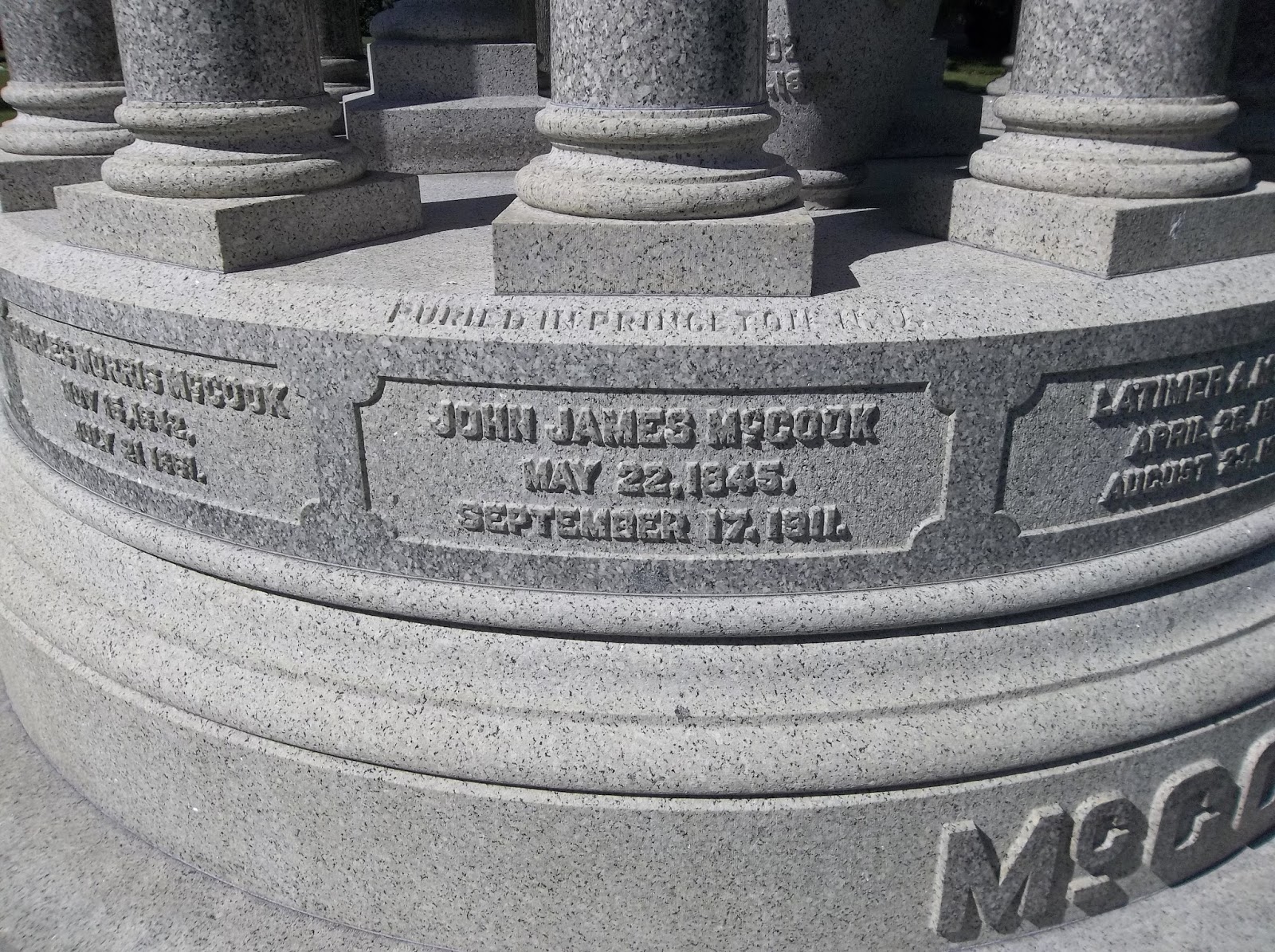 Travels of a Hobgoblin Taphophile Fighting McCooks Spring Grove Cemetery