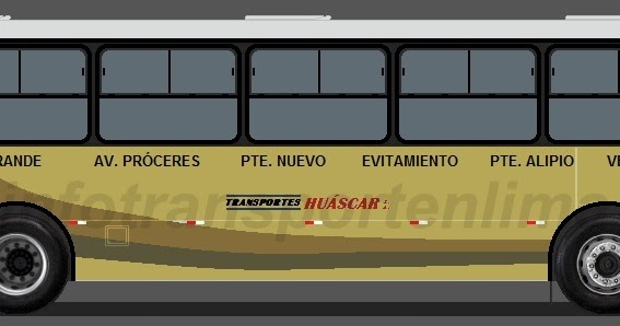 Transporte urbano en Lima y Callao Ruta 3807 (La C, La Huáscar, La