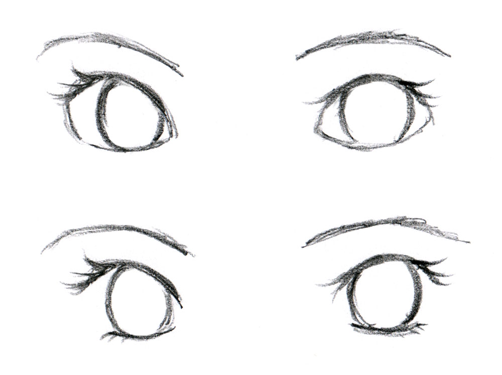 JohnnyBro's How To Draw Manga: Drawing Manga Eyes (Part II)